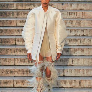 ジャケット・アウター Rick Owens flight bomber 46 RICK OWENS DRKSHDW | GIMP FLIGHT BOMBER JACKET